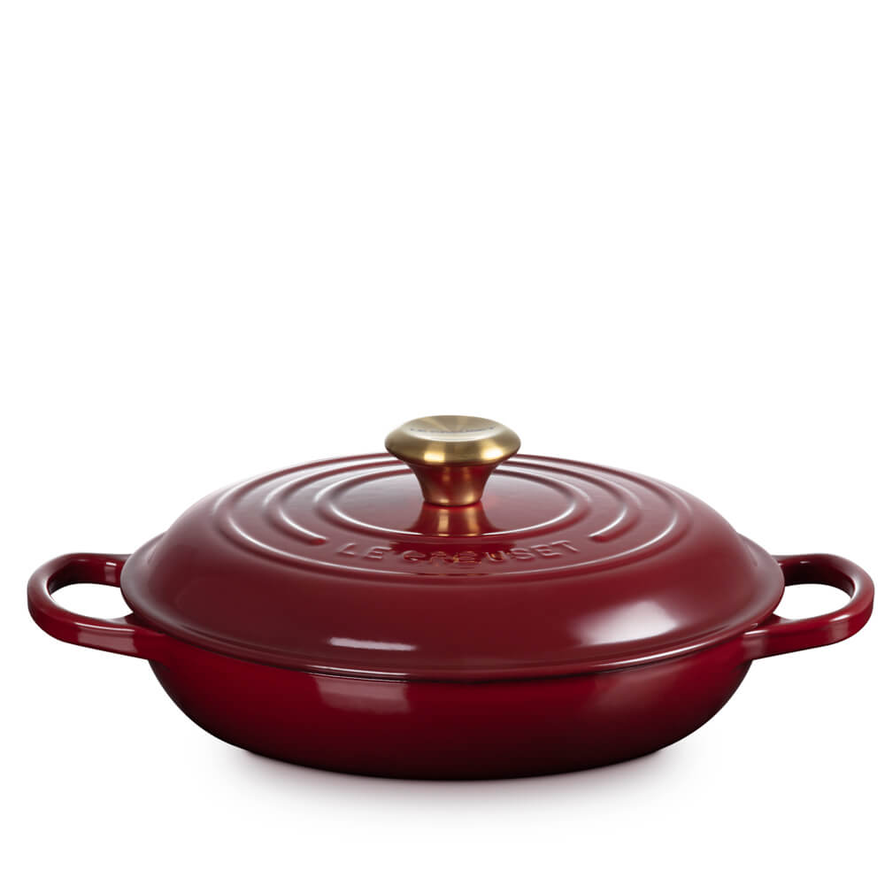 Le Creuset Signature Rhône Cast Iron Shallow Casserole 26cm